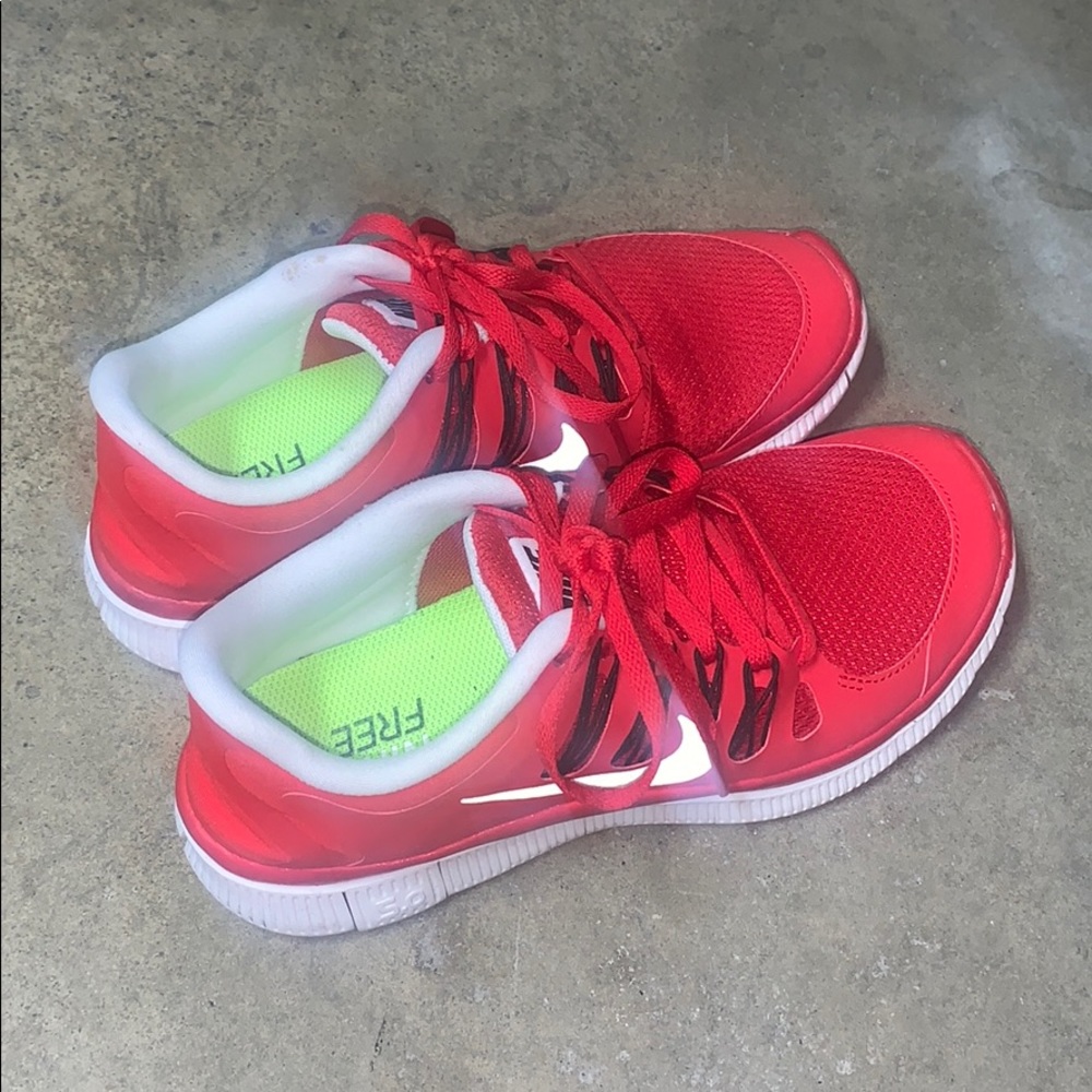 Red Nike Running shoes